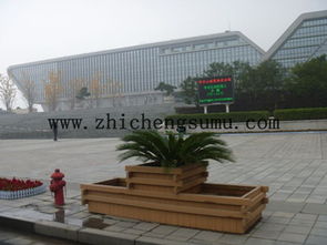 玻璃鋼花盆與木塑花箱 志誠木塑的專業(yè)園林產(chǎn)品生產(chǎn)